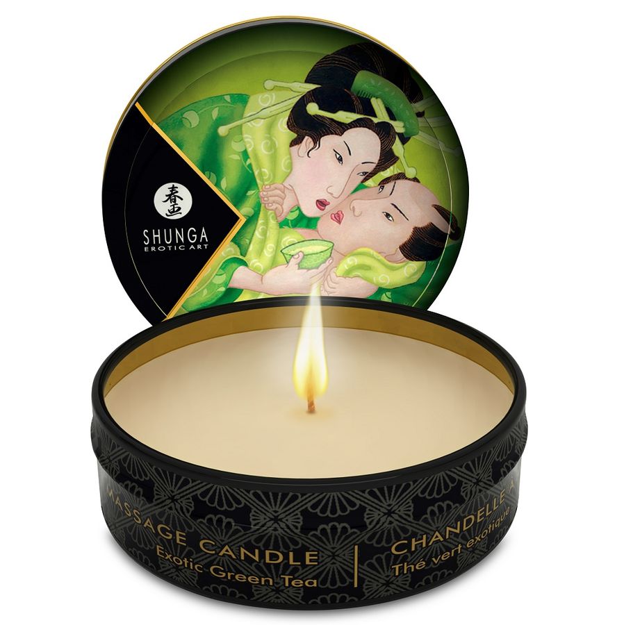 Velas de massagem
