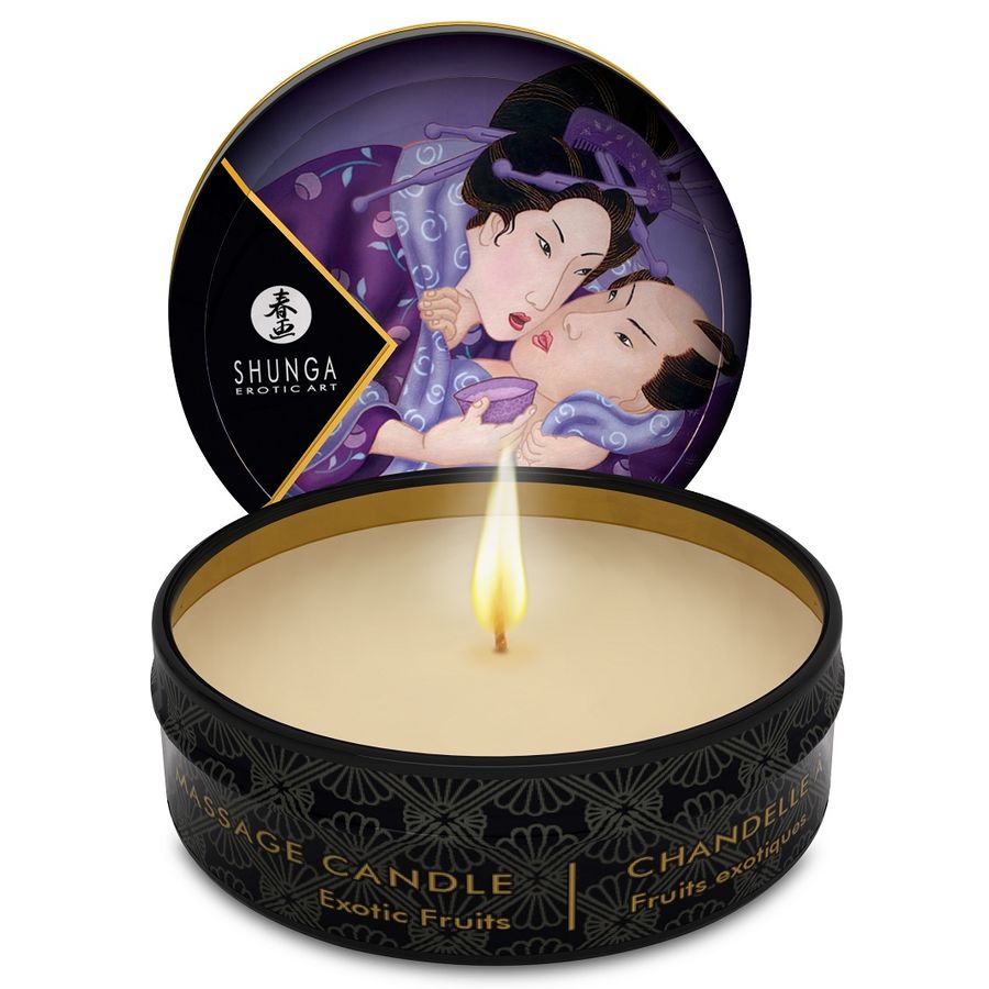 Velas de massagem